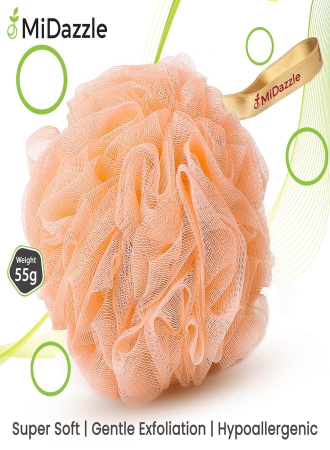Omidazzle Midazzle Large Bath Loofah Sponge Scrubber Exfoliator for High Lather Cleansing - Image 4