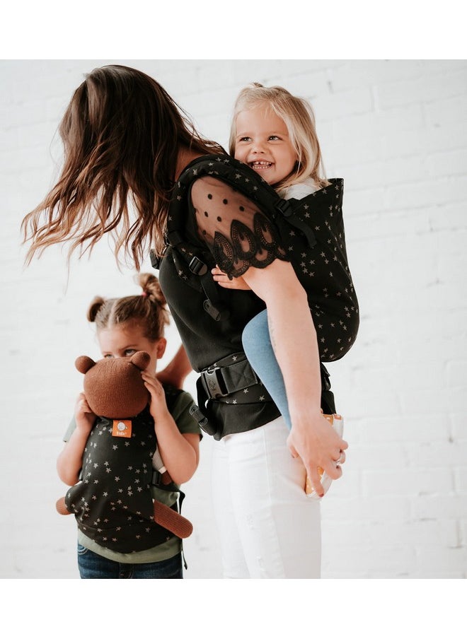 TULA Baby Tula Mini Toy Carrier Discover (Black With Stars)  - Image 5