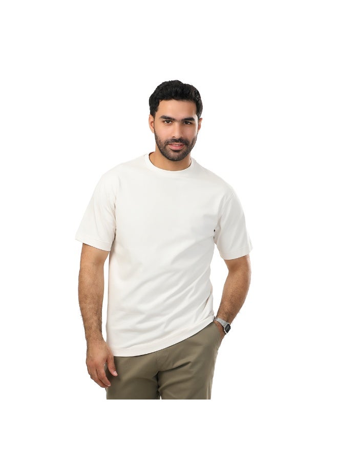 دوت تيشيرت بيزك ريجولار فيت رجالي  - Image 1