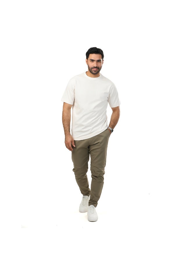 دوت تيشيرت بيزك ريجولار فيت رجالي  - Image 4