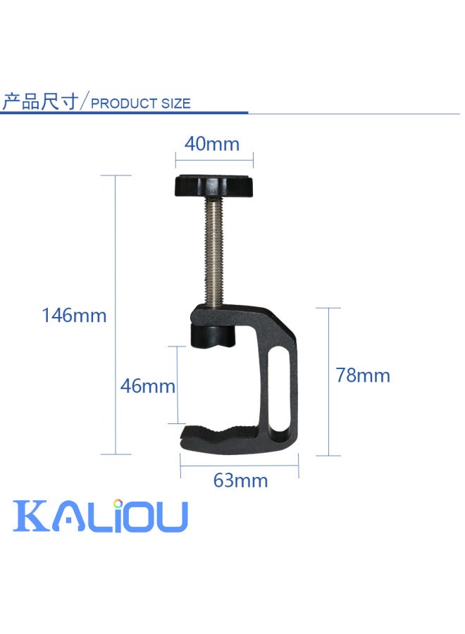 ملقط على شكل Q، مشبك مكتبي على شكل U، مشبك أنبوب دائري متعدد الوظائف، ملقط قوي غريب، كماشة فم الدجاجة، يد سحرية، ملقط سرطان صغير وكبير - Image 1