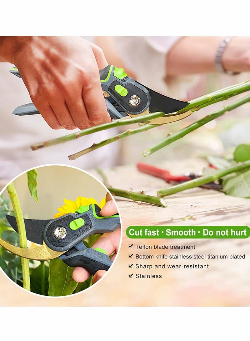 Heavy-Duty Rust-Proof Garden Pruners - Durable Gardening Scissors for Effortless Trimming and Pruning Tasks - Image 4