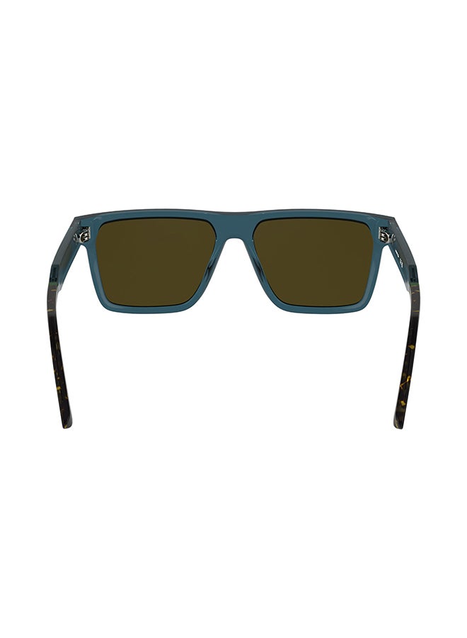 LACOSTE FULL RIM INJECTED LACOSTE SUNS L6059S 5616 (410) TRANSPARENT BLUE - Image 3