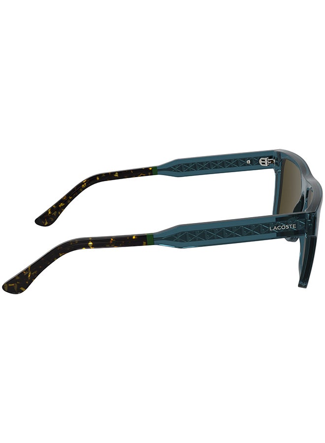 LACOSTE FULL RIM INJECTED LACOSTE SUNS L6059S 5616 (410) TRANSPARENT BLUE - Image 5