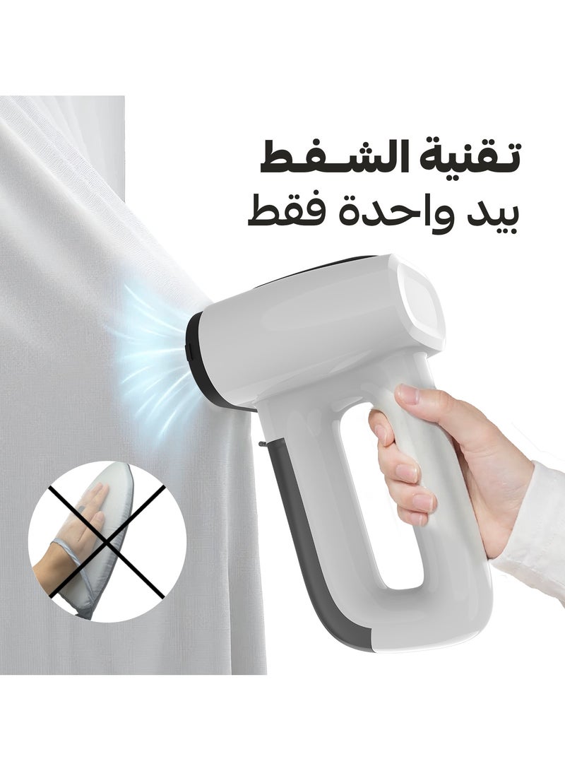 Valyo Professional Vacuum Garment Steamer With AirIron Technology 2300Pa Suction Fast Dry One Hand Use - Image 3