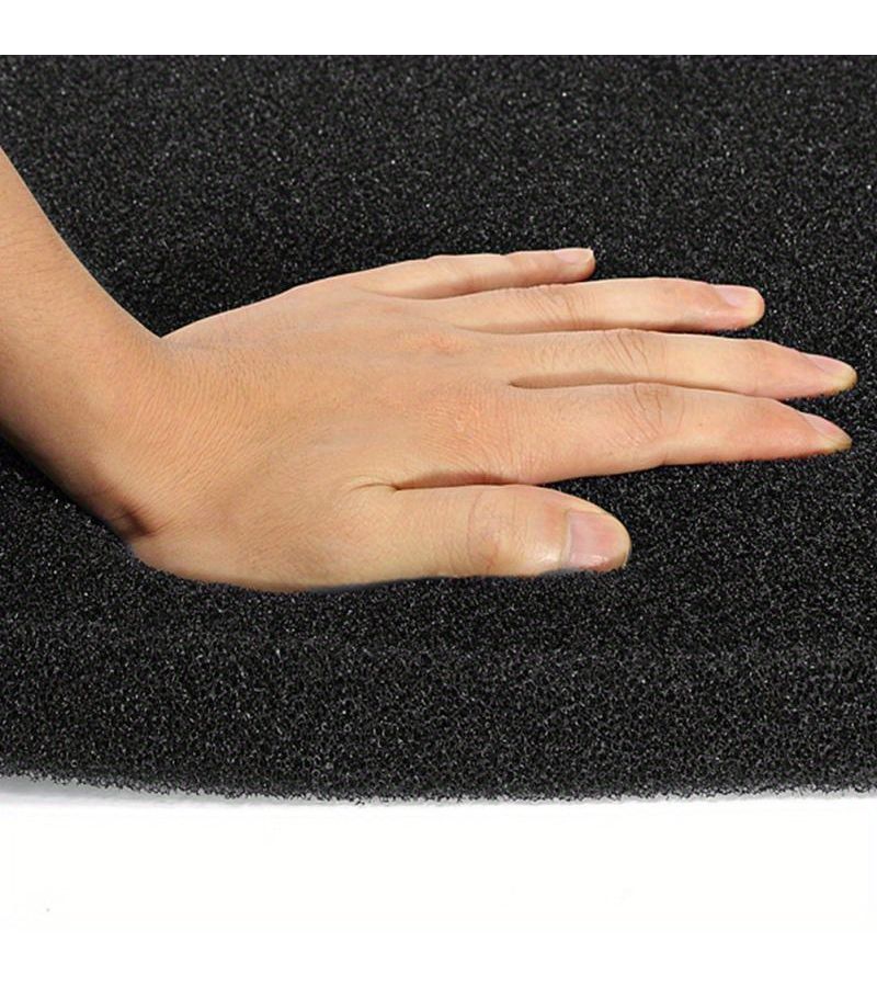 1pc Lightweight Soft Black Aquarium Filter Sponge Pad Biochemical Foam For Fish Tanks Pet Supplies Home Cleaning - Image 2