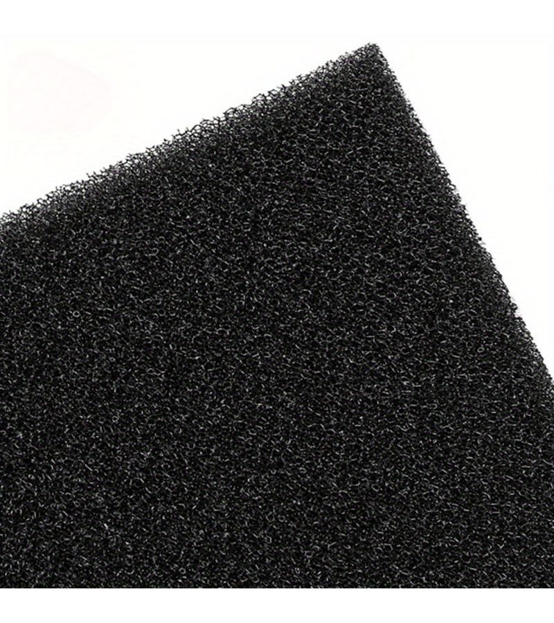 1pc Lightweight Soft Black Aquarium Filter Sponge Pad Biochemical Foam For Fish Tanks Pet Supplies Home Cleaning - Image 5