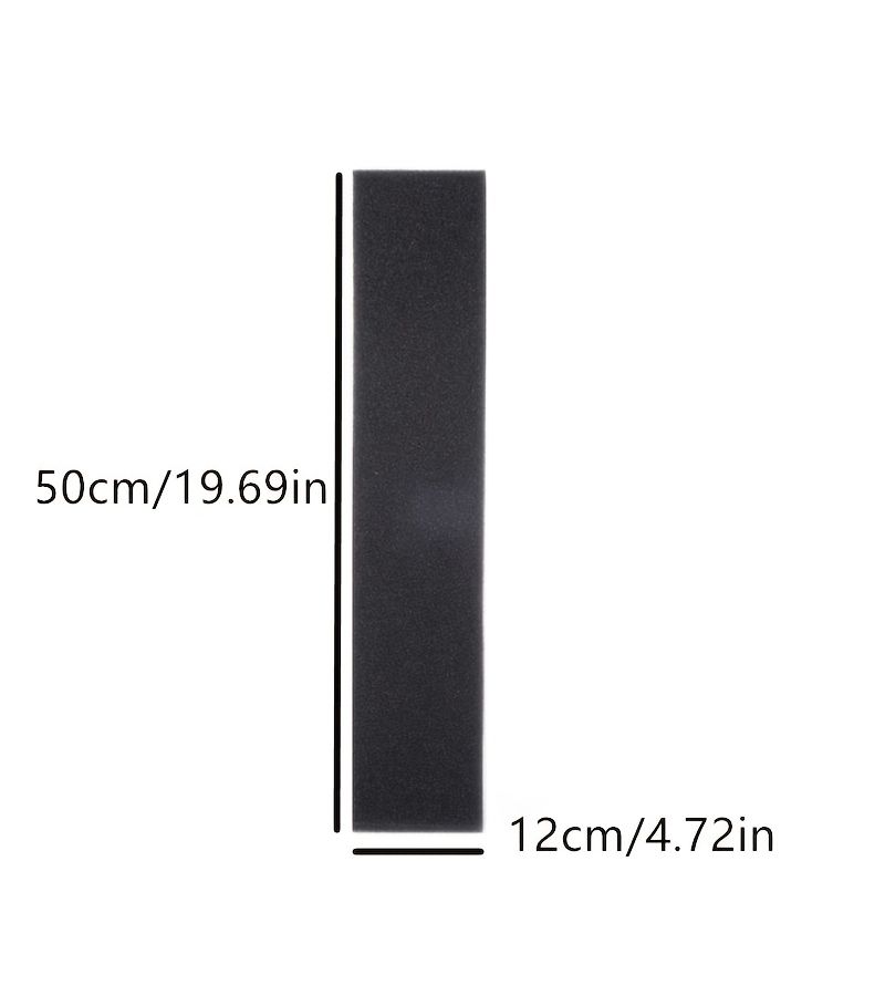 1pc Lightweight Soft Black Aquarium Filter Sponge Pad Biochemical Foam For Fish Tanks Pet Supplies Home Cleaning - Image 3