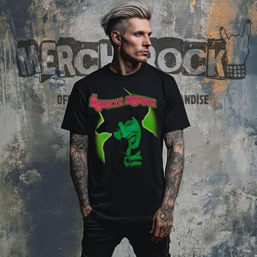 Merch2rock Marilyn Manson Mens Smells Like Children TShirt Black Small Officially Licensed Merchandise - Image 3