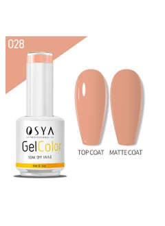 OSYA gel Nail Polish Collection Soak Off UV&LED CANNI OUTPUT Gel polish 15ml (027)  - Image 1