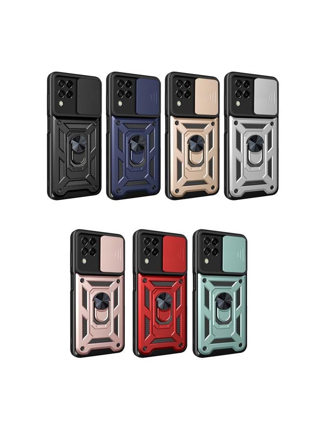 إيروريكس جراب لهاتف Samsung Galaxy M53 5G بتصميم غطاء كاميرا منزلق مصنوع من مادة TPU + PC - Image 2