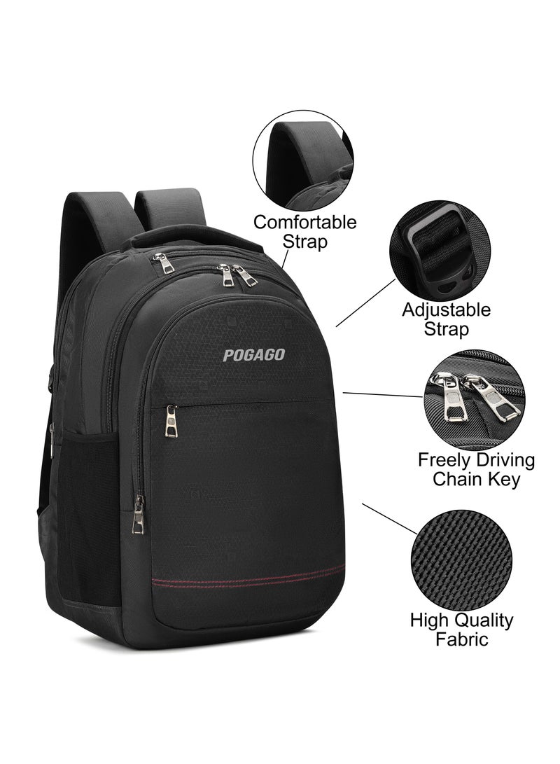 POGAGO Pogago Travel Backpack, Water Resistant, 15.6" Laptop, Multiple Pockets Laptop, Travel Backpack, Business Backpacks for Women Men Work College Gift,Casual Daypack - Image 2