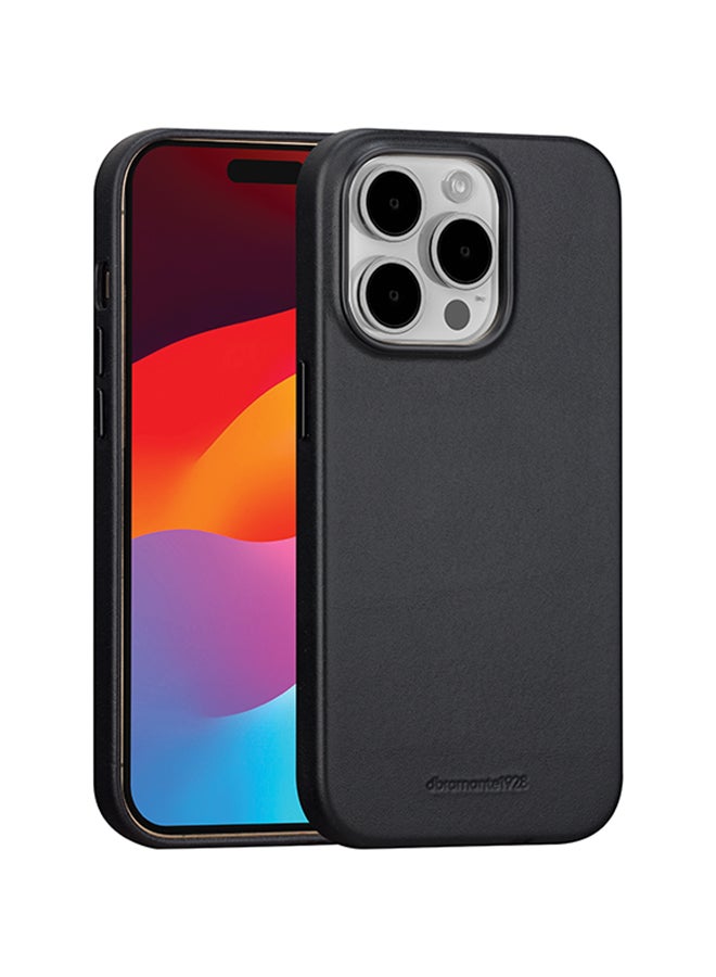 DBRAMANTE1928 حافظة روسكيلد ماج سيف لهاتف آيفون 15 برو ماكس باللون الأسود - Image 3