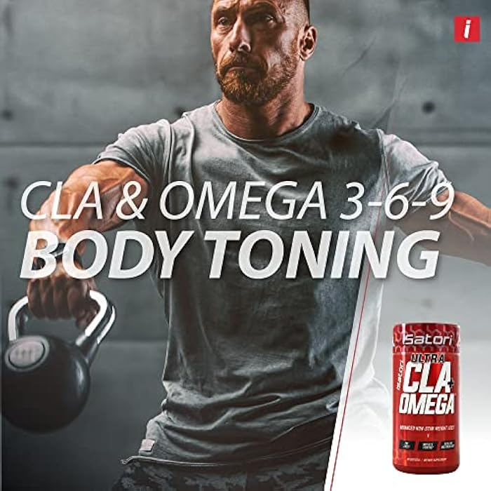 iSatori Ultra CLA Omega 3 6 9, Natural Weight Loss Fat Burner, Muscle Toner with Conjugated Linoleic Acid, Omega 3 Fish Oil & Safflower, Stimulant-Free, 90 Softgels - Image 3