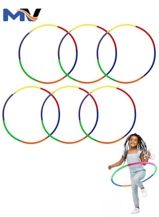 Hula Hoop Ring for Kids 24 inch (Pack of 6) (Multi-Color) - pzsku/Z56218550C84C729AAC2DZ/45/_/1701234687/c4424f0a-7061-4d7e-a4e1-7ca5e8cb7d6f