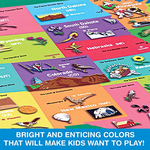 Game Zone Great States - Fun and Educational Geography Game for Ages 7+ - An Engaging Way to Learn about the 50 States with Friends and Family - Image 5