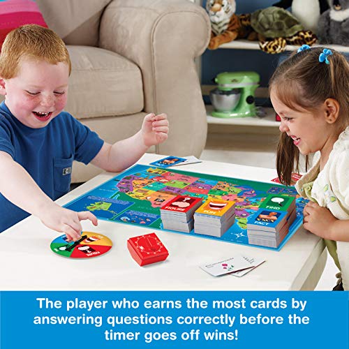 Game Zone Great States - Fun and Educational Geography Game for Ages 7+ - An Engaging Way to Learn about the 50 States with Friends and Family - Image 3