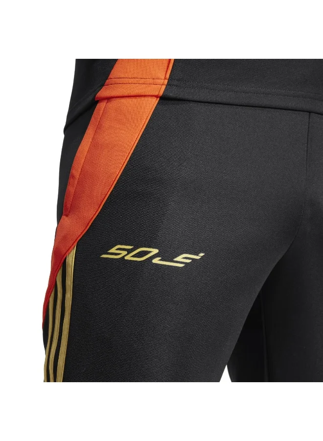 adidas بنطلون كرة قدم F50 Th Tr أسود مقاس XS
