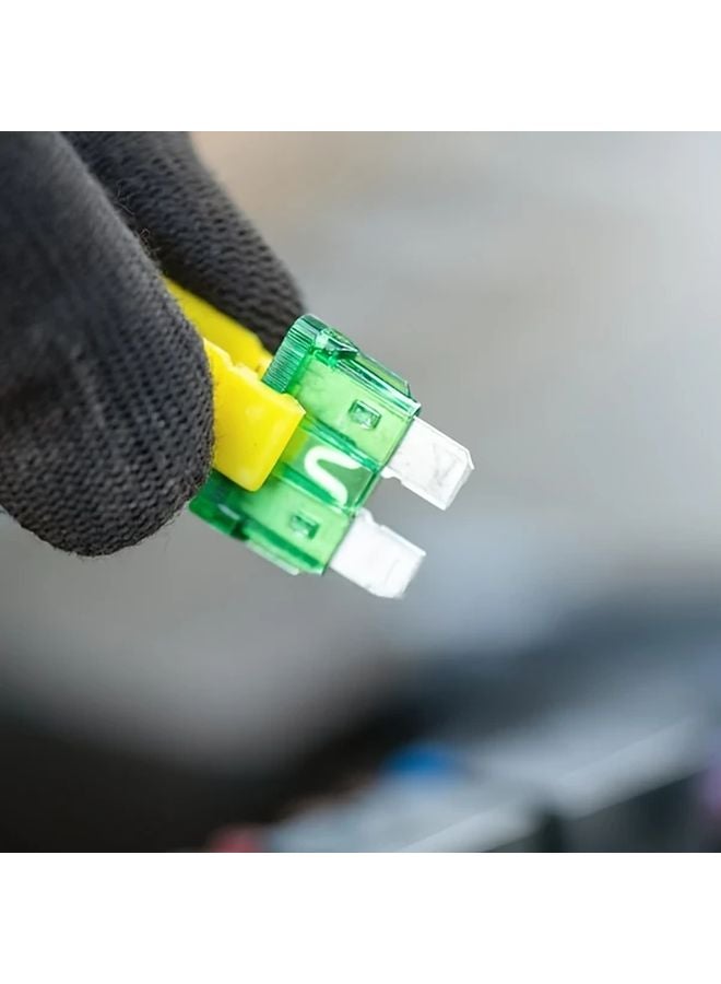 4 Pcs Mixed Color Car Fuse Puller Set Small Medium Large for Auto Repair Replacement - Image 5