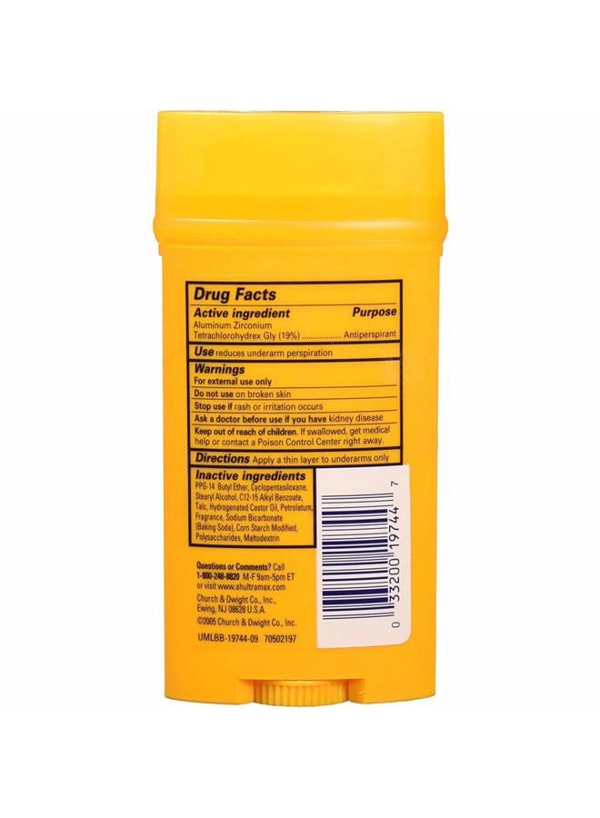 ARM & Hammer Ultramax Solid Antiperspirant Deodorant Active Sport 2.6 Oz (Pack of 4) - Image 3