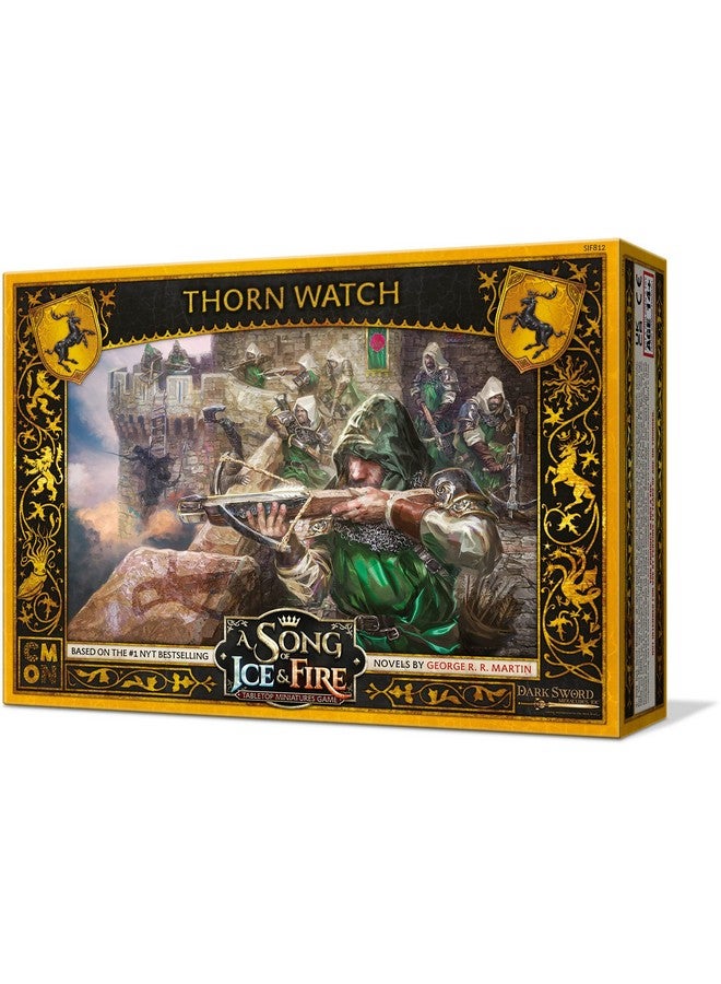 CMON A Song of Ice and Fire Tabletop Miniatures Thorn Watch Unit Box - Elite Guardians of The North, Strategy Game for Teens and Adults, Ages 14+, 2+ Players, 45-60 Minute Playtime, Made - Image 1