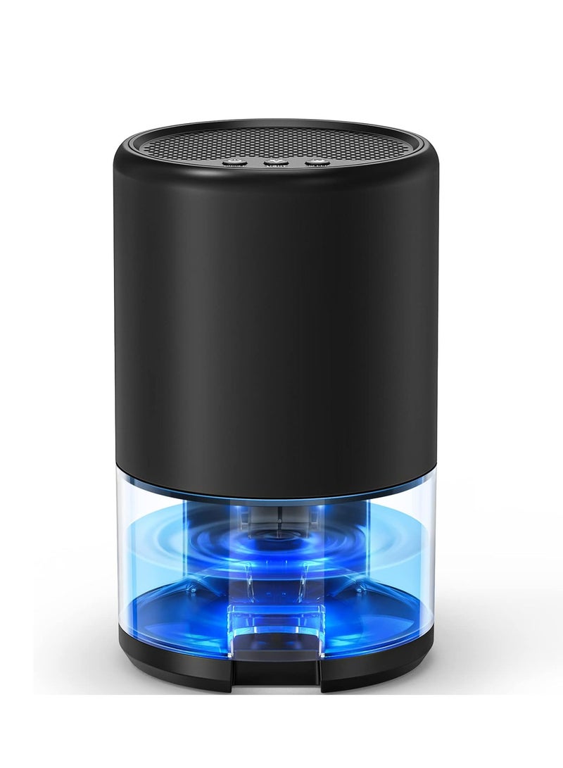 SOLARAE مجففات الهواء للمنزل، خزان ماء سعة 35 أونصة، مجففات هواء صغيرة محمولة هادئة، مجففات هواء للحمام، مع إيقاف تلقائي، وضع النوم، 7 أضواء ليلية ملونة، للقاعة، الحمام، السيارة المتنقلة، الخزانة، غرفة النوم - Image 1