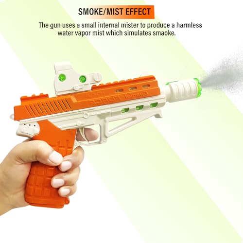 NHR Musical Toy Gun for Kids and Children with Flashing Lights, Sound, Water Smoke Spray & Vibration, Role Play Shooting Weapon Toys for Boys and Girls (3+ Years) - Image 5