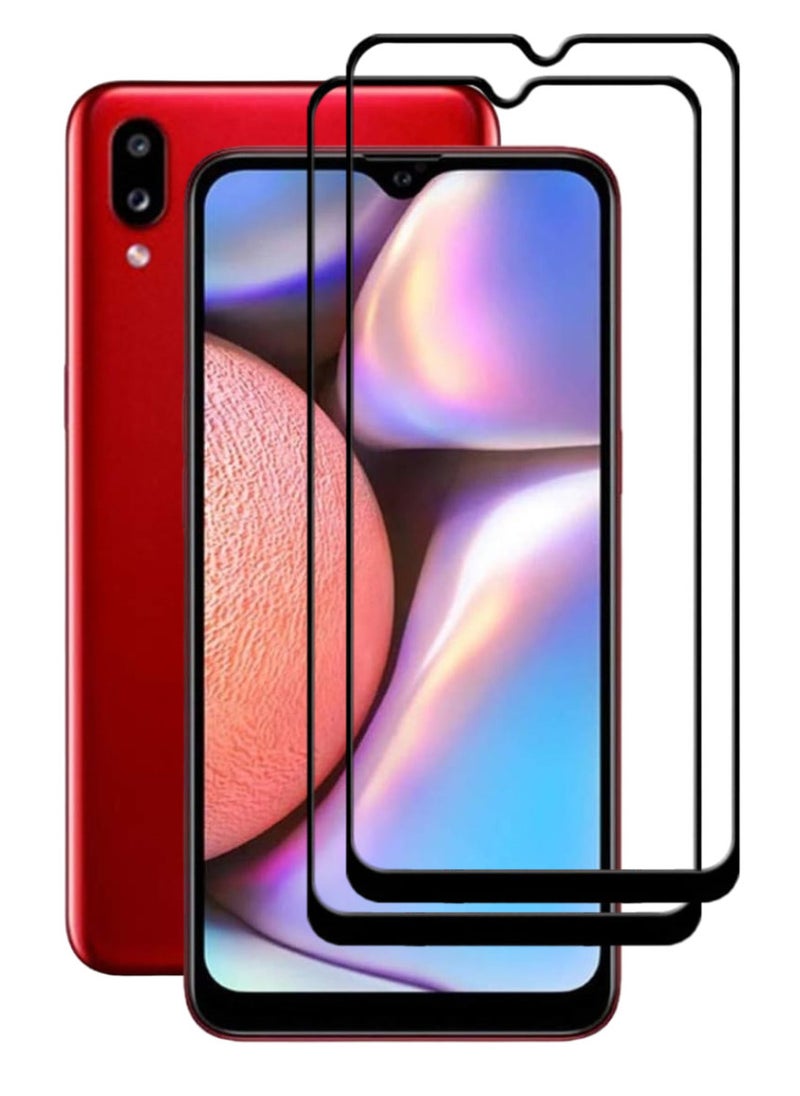 ACLIX 2 Pieces Antistatic ESD Dustproof Premium Quality High Definition Tempered Glass Screen Protector Designed For Samsung Galaxy A10s - Image 1