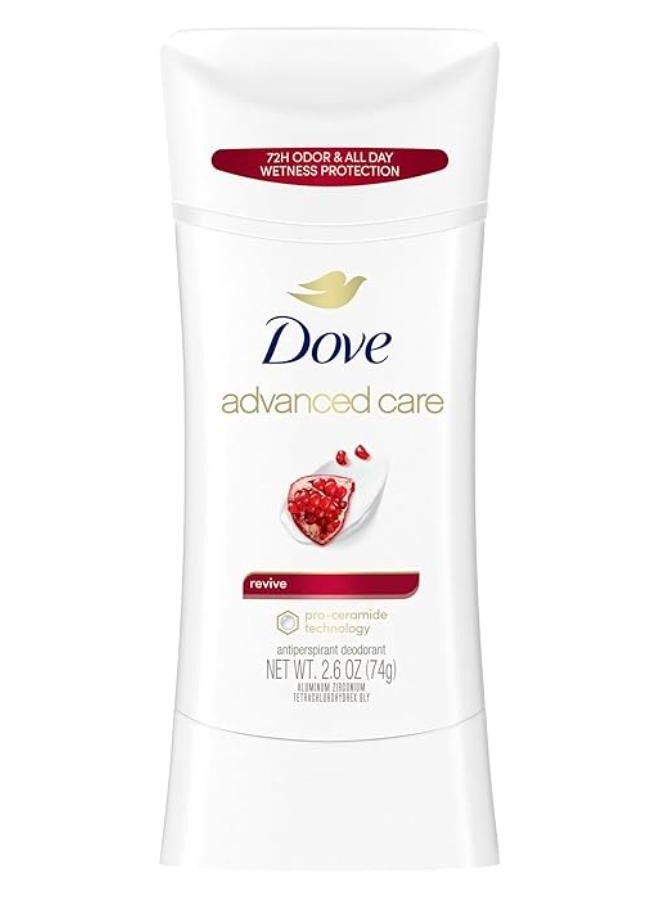 مزيل العرق ومضاد التعرق أدفانسد كير للنساء، ريفايف، لحماية لمدة 48 ساعة 74 جم