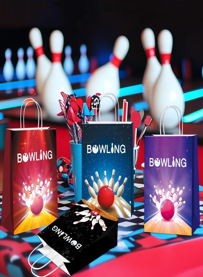 BQK 16pcs Bowling Party Bags: Multicolor Sports Themed Party Favors for Bowling Party, Birthday & More - Image 4