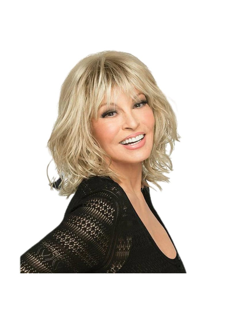 Artist Unknown - Stop Traffic Wig Monofilament Crown Razor Cut Fringe Bob by Raquel Welch Wigs SS1524 Champagne - Image 1
