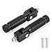 XINGWU M8 Motorcycle Foot Pegs 90 Degree Foldable Bike Pegs CNC AntiSkid Universal for Super 73 Yamaha Honda Suzuki Aprilia Electric Car Motorbike Scooter Mini Bike Ebike Dirt Bike Go Kart Black - Image 2