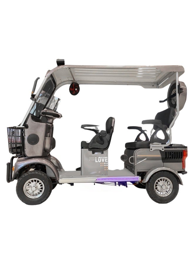 Megawheels Powerpod Trio Mini Electric Golf Carts 60V for 3 Passengers - Image 4