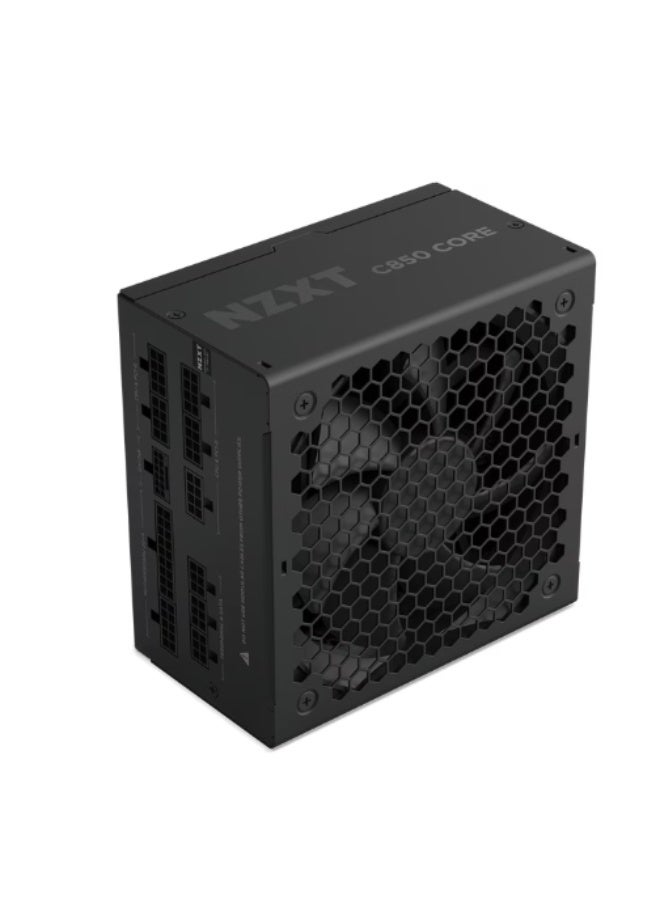 NZXT C850 Gold Core 850W 80 PLUS Gold Fully Modular ATX 3.1 Power Supply with 12V‑2×6 PCIe 5.1 Connector, Zero RPM Fan, High Efficiency, Premium Capacitors, Multi-Protection, Black | PA-8G3BB-UK - Image 2