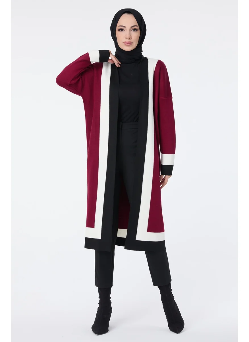 Tofisa 23734-BORDE Knitwear Cardigan
