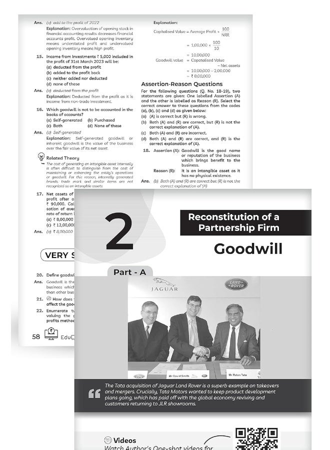 CBSE ACCOUNTANCY بنك الأسئلة الفصلي من الدرجة 12 (مع الأوراق المحلولة) للفترة 2023-2024 - Image 5