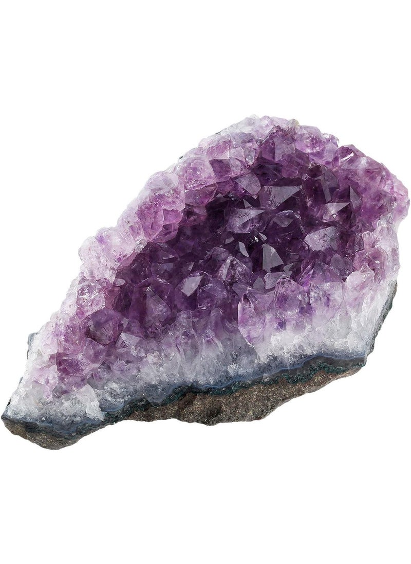 mookaitedecor mookaitedecor Natural Amethyst Crystal Cluster Specimen Stone for Crystals Healing Reiki Home Decoration(1lb-1.3lb) 