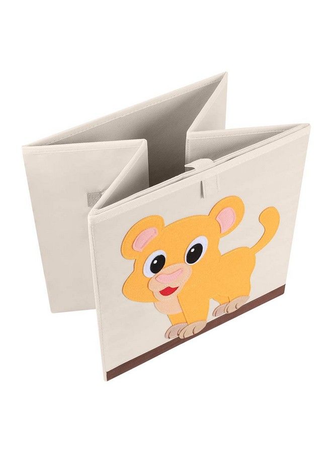 CLCROBD Foldable Animal Cube Storage Bins Fabric Toy Box/Chest/Organizer For Kids Nursery 13 Inch (Penguin) - Image 5