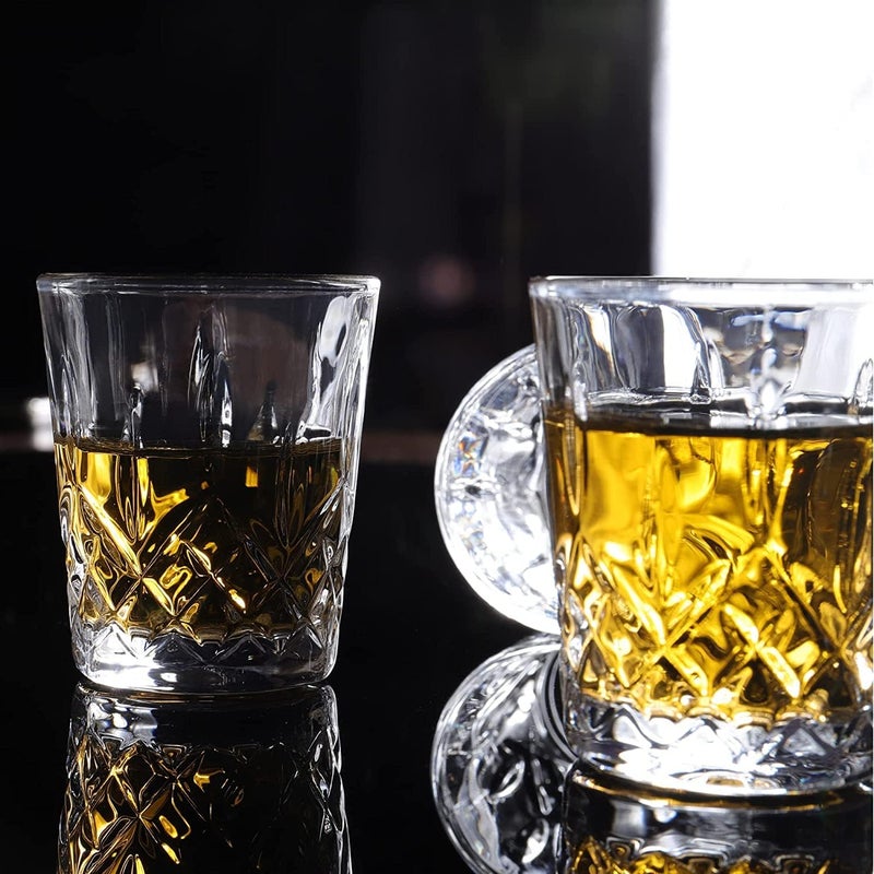 JAIEF 1.7 OZ Tequila Shot Glasses Heavy Base Shot Glass, Crystal Cordial Glasses (Set of 8) - Image 3