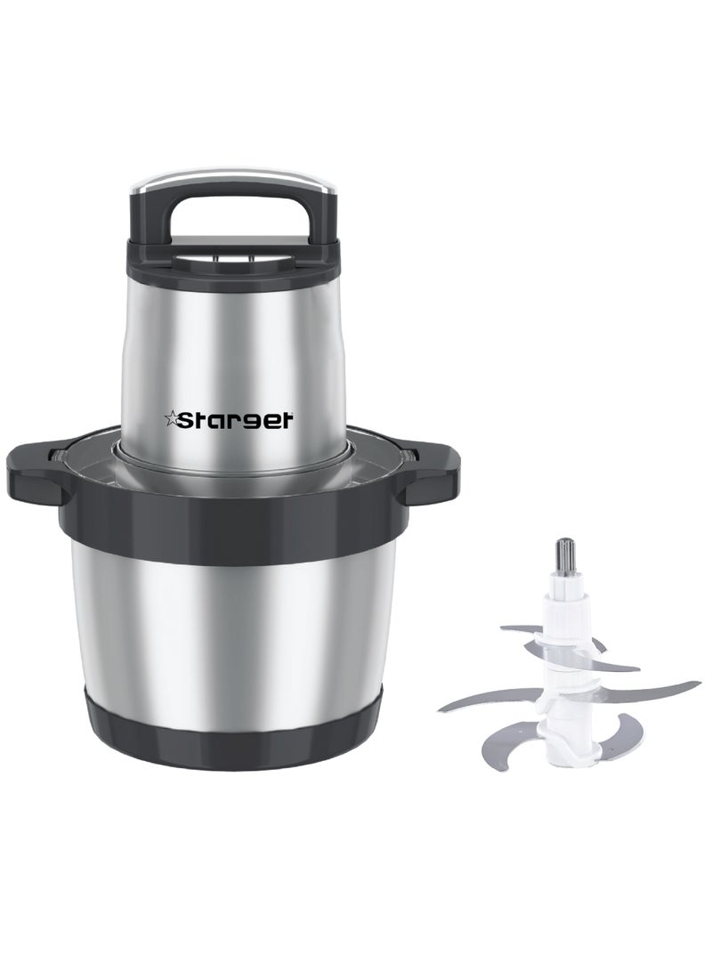 Starget  1500W - 6.5L  Stainless Steel Meat and Vegetable Chopper