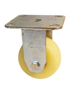 Nylon caster wheel, ball bearing, 4 Inch fix type