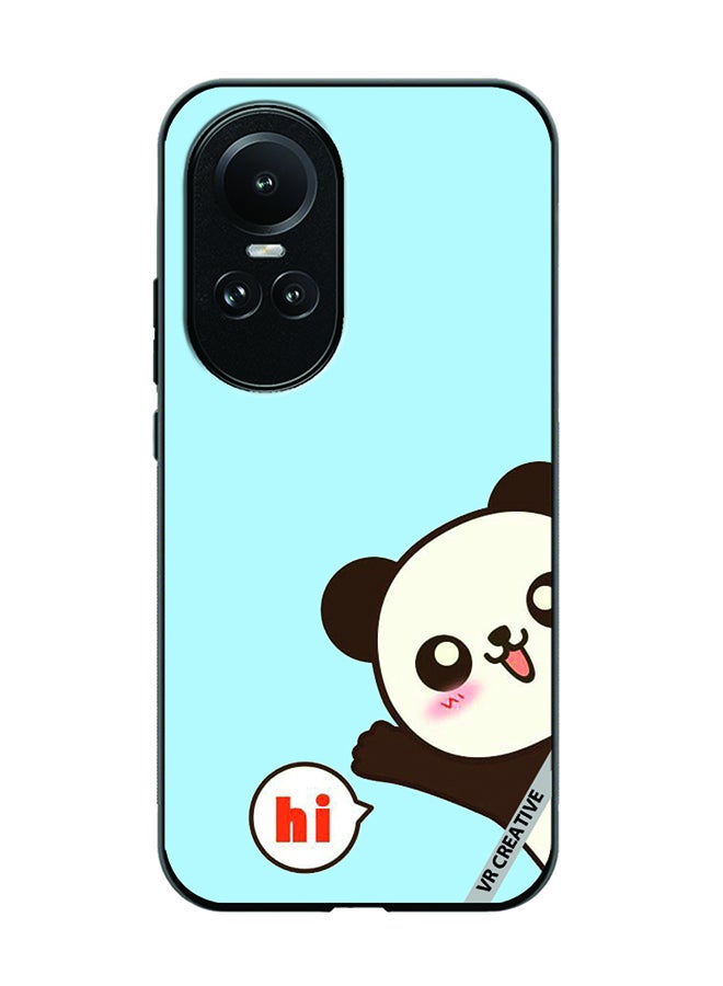 VR CREATIVE Protective Case Cover For Oppo Reno 10 Panda Design Multicolour - Image 1