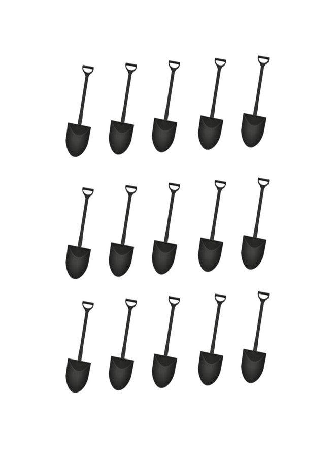 Aliotech 30PCS Plastic Mini Ice Cream Dessert Spoon Shovels Pudding Yogurt Spoons for Family or Party(30Pcs) - Image 1