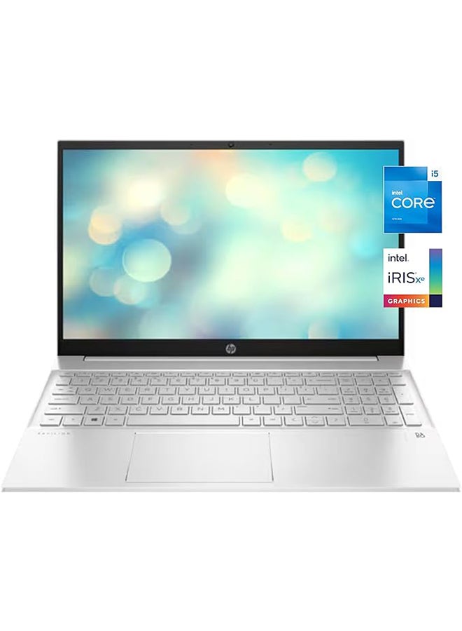 (Upgraded Version) Pavilion 15 Laptop 15.6-Inch FHD Display, Core i5-1335U Processor/16GB RAM/512GB SSD/Intel Iris XE Graphics/Windows 11 English Silver
