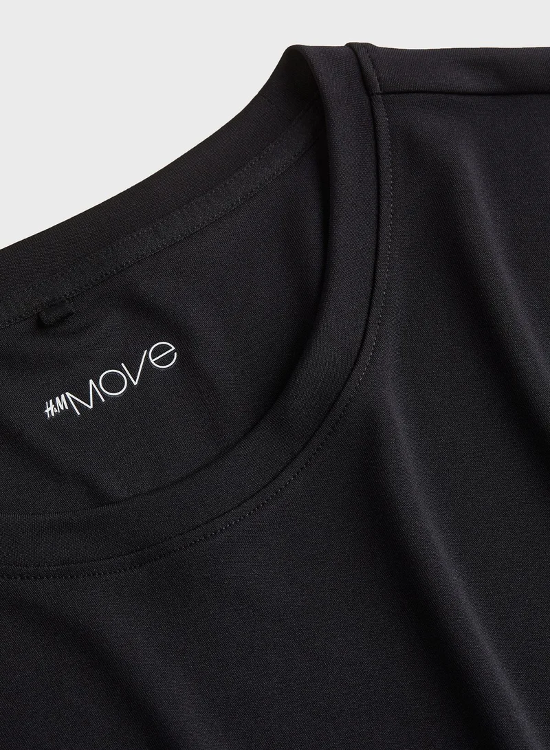 اتش اند ام Crew Neck Sports T-Shirt