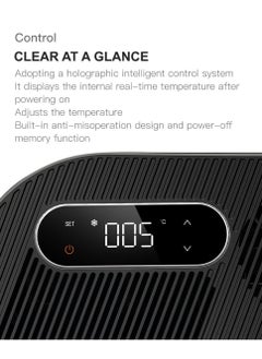 KASTWAVE 15L Double Tank Refrigerator for Tesla Model Y, Fresh & Constant Temperature, 12V Car Fridge 16 Quart Portable Freezer Compressor Cooler for Tesla Model Y (-20°C, Black)  - Image 4