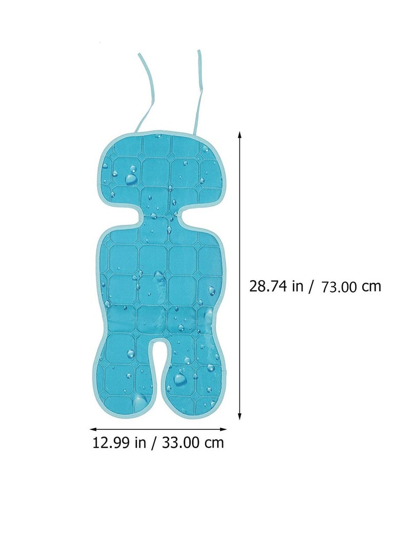Baby Seat Cool Liner Ice Silk Mesh Mat for Infant Stroller, Breathable Anti- Slip Cushion Summer Cooling Stroller and Car Child - Image 5
