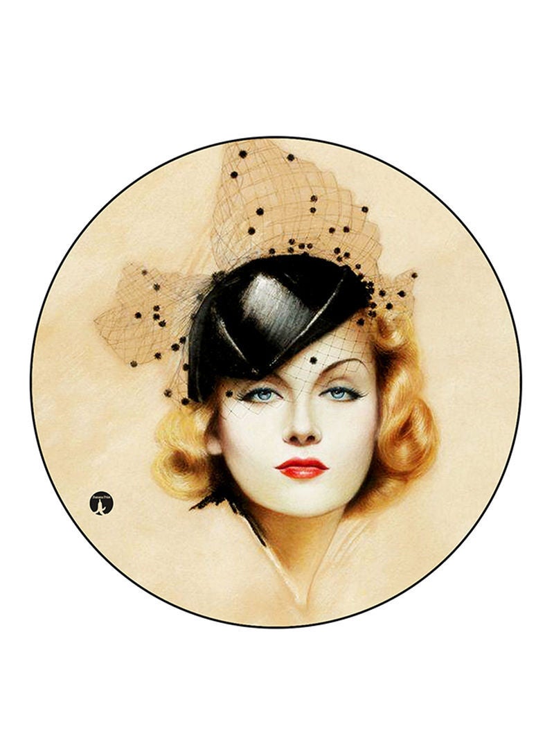 RKN Woman Printed Mouse Pad  Multicolour