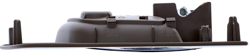 Dorman دورمان 15723 مقبض باب داخلي للراكب الأمامي الجانبي متوافق مع بعض موديلات كاديلاك/شيفروليه/GMC، كروم؛ بني - Image 3