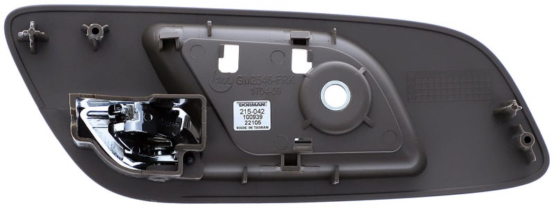 Dorman دورمان 15723 مقبض باب داخلي للراكب الأمامي الجانبي متوافق مع بعض موديلات كاديلاك/شيفروليه/GMC، كروم؛ بني - Image 2